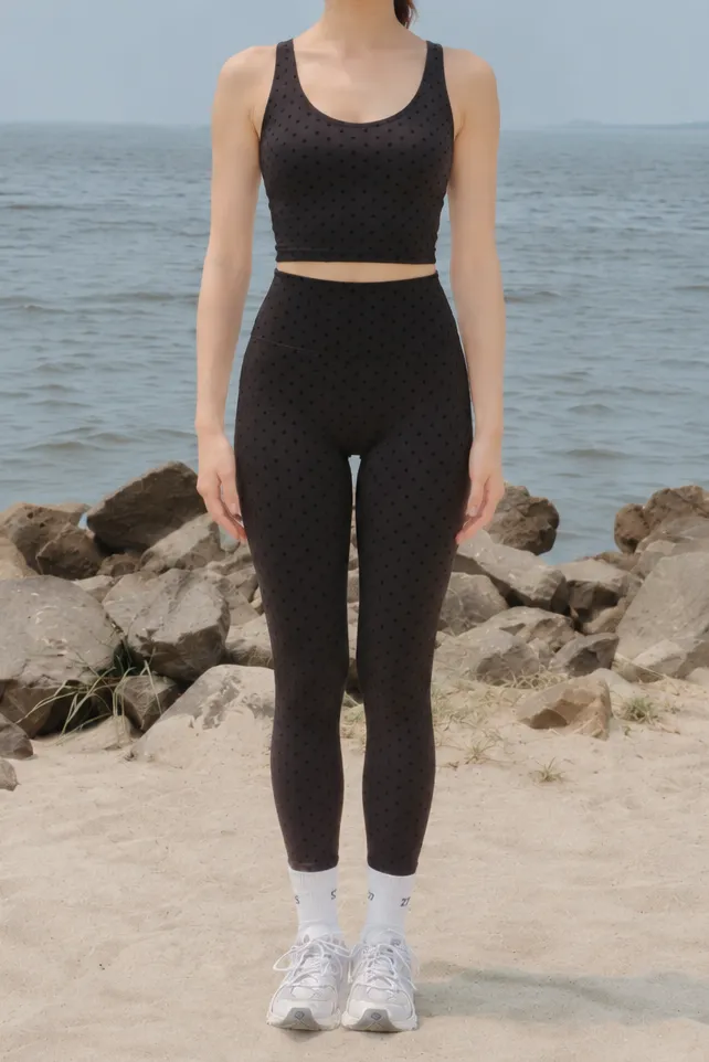 Ariel Polkadot Legging