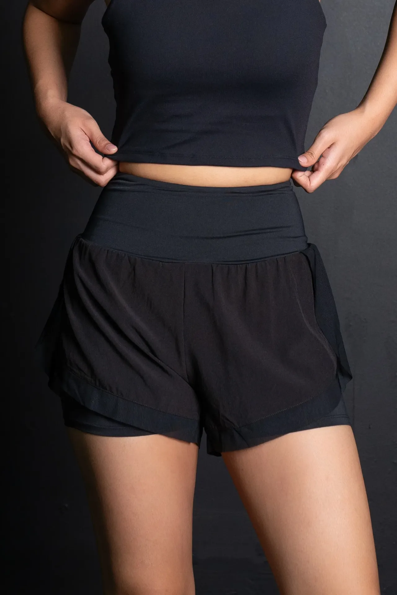 [33P01-0039-BK] MJ Aira Running Pants
